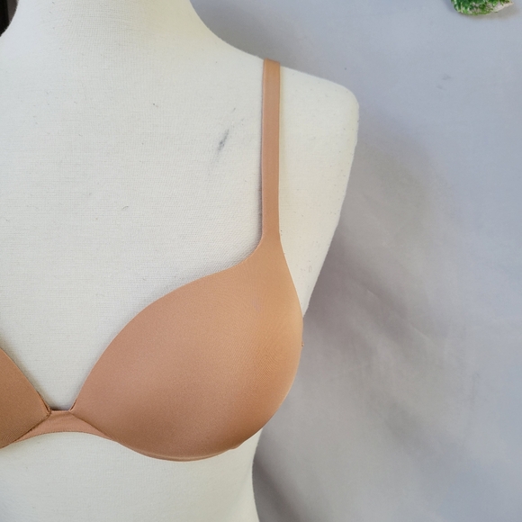 Skims Women's Teardrop Underwire Push Up Bra Clay 32B - Picture 3 of 12